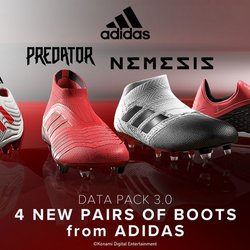 Les nouvelles chaussures Adidas de PES 2019