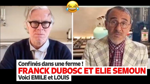 Confinés dans une ferme, voici Emile et Louis (qui ressemblent à Franck Dubosc et Elie Semoun...)