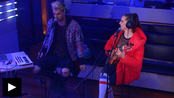 Sofi Tukker était invité chez Double F sur NRJ
