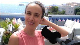 Amelle Chahbi - son actualité - Rachid Badouri remercie Rire & Chansons