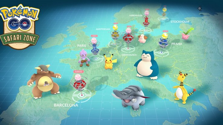 Pokemon GO europe