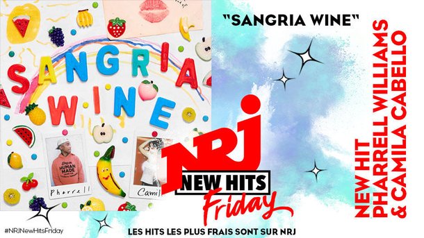 Camila Cabello et Pharrell Williams : découvrez «Sangria Wine» dans le New Hits Friday sur NRJ!