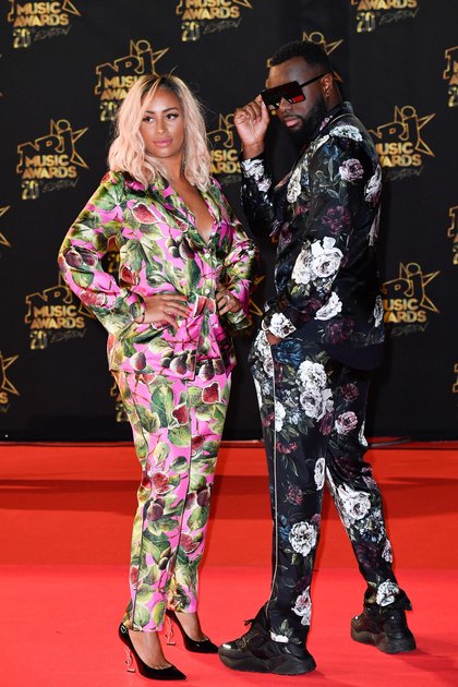 Maître Gims et sa femme DemDem - NRJ Music Awards 20th Edition
