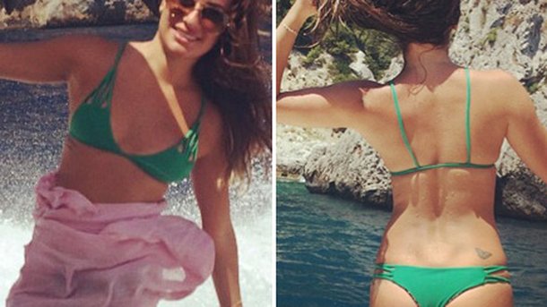 Lea Michele : la dolce vita!