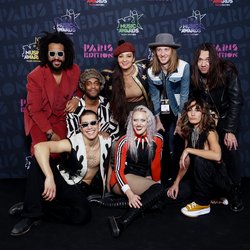 Catherine Ringer et son groupe - Photocall NRJ Music Awards Paris Edition