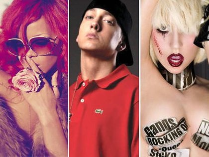 Billboard Music Awards : Rihanna, Eminem, Lady GaGa nominés