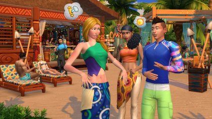 Les Sims 4 Îles Paradisiaques