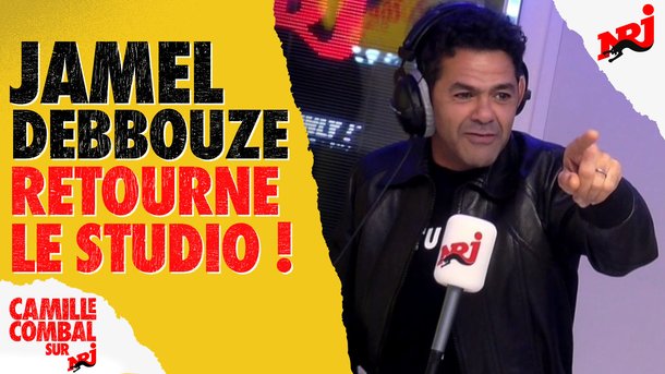 Jamel Debouzze retourne le studio de Camille Combal sur NRJ !