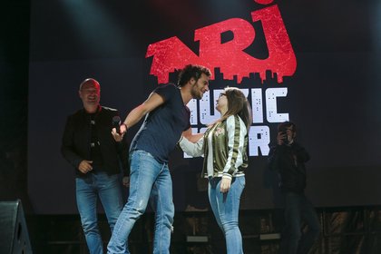 Cauet et Amir - NRJ Music Tour Roubaix 2016