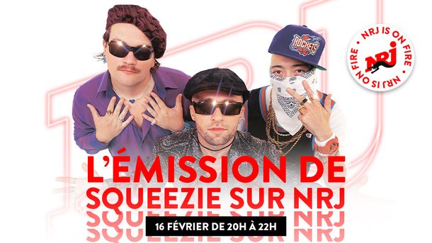Squeezie chez NRJ: McFly et Carlito, nouveau projet avec Myd et Krono… Il dit tout