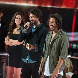 Les Fréro Delavega reçoivent leur prix - NRJ Music Awards 2015