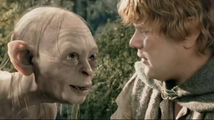 "Gollum/Smeagol : le best of de ses meilleures scènes dans "Le Seigneur Des Anneaux" / Capture d'écran