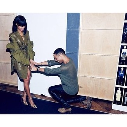 Rihanna lors de la Fashion Week !