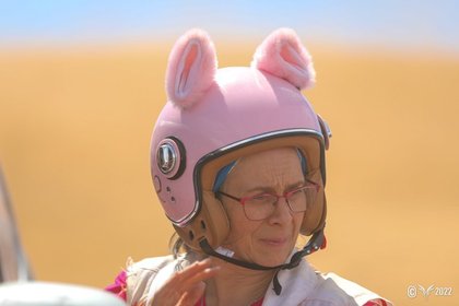 Les Gazelles en étape