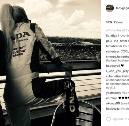 Lady Gaga en IndyCar