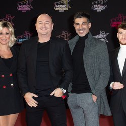 Cauet et son équipe - Montée des Marches NRJ Music Awards 2019