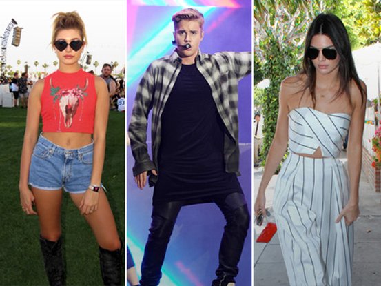 Hailey Baldwin, Justin Bieber, Kendall Jenner