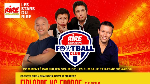 Du rire et du foot : Finlande – France, match qualificatif au Mondial 2022, dans le Rire & Chansons Football Club, Commenté par : Les Jumeaux, Raymond Aabou et Julien Schmidt