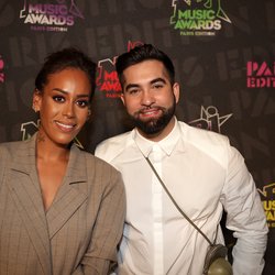 Amel Bent et Kendji Girac - Backstage NRJ Music Awards Paris Edition