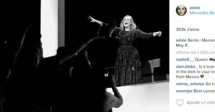 Adele dans les coulisses de sa tournée
