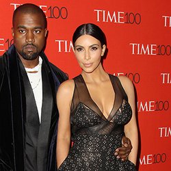 Kanye West et Kim Kardashian