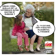 Blague : conversation avec mamie