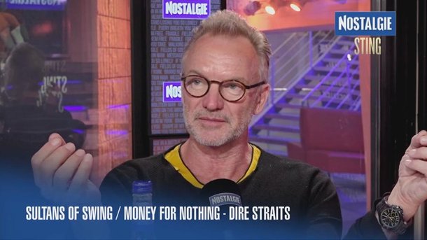 Sting choisit la musique de Nostalgie : Sultans Of Swing / Money For Nothing – DIRE STRAITS
