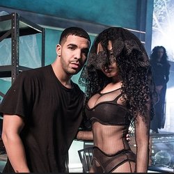 Nicki Minaj sur le tournage de son nouveau clip