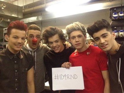 One Direction : en backstage du @rednoseday !