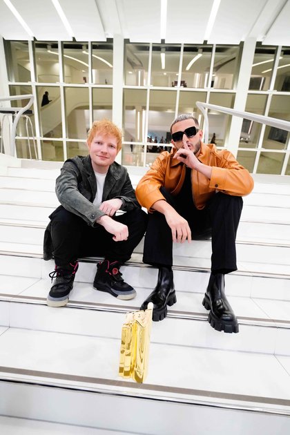 Ed Sheeran et DJ Snake - Backstage des NRJ Music Awards 2021