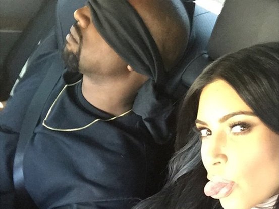 Kim Kardashian et Kanye West