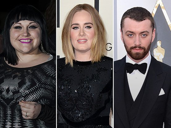 Beth Ditto-Adele-Sam Smith