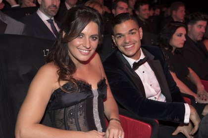 Laetitia Milot et Hatem Ben Arfa - Cérémonie NRJ Music Awards 2016