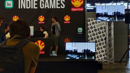 Présentation jouable du très prometteur Shady Part Of Me sur la scène Indie Games de Japan Expo.