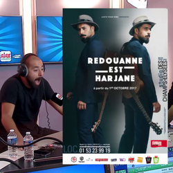 Redouanne Harjane avec Sébastien Boché - photo mardi
