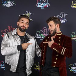Kendji Girac et Claudio Capéo - Photocall - NRJ Music Awards 2019