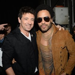 Patrick Bruel et Lenny Kravitz