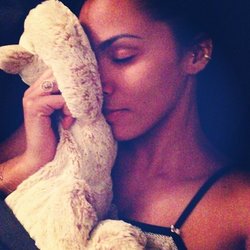 Shy'm ‏: Ready to sleep. With my fav ...