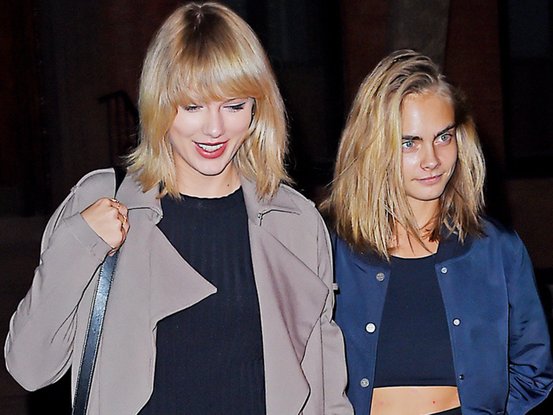 Taylor Swift et Cara Delevigne