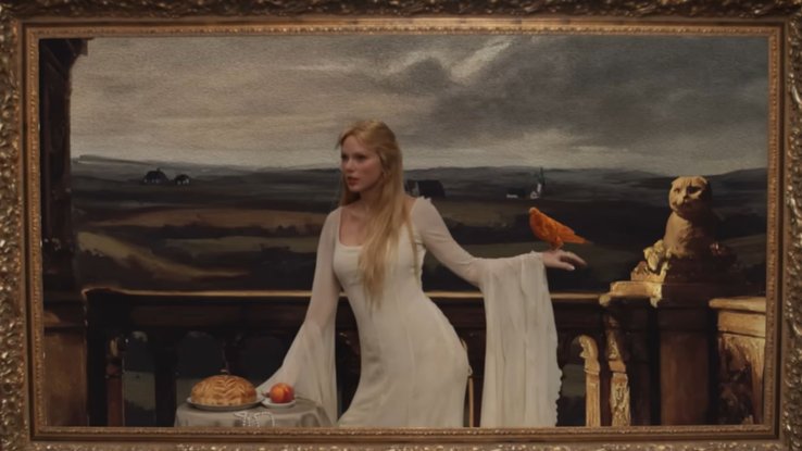 Capture d'écran du clip "The Fate of Ophelia"
