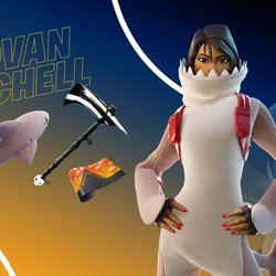 Fortnite x NBA : casier Donovan Mitchell