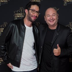 Manu Levy et Cauet - NRJ Music Awards 20th Edition