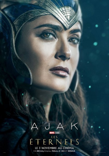 AJAK (Salma Hayek) - Ajak est la matriarche des Éternels.