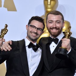 Sam Smith lors de la cérémonie des Oscars