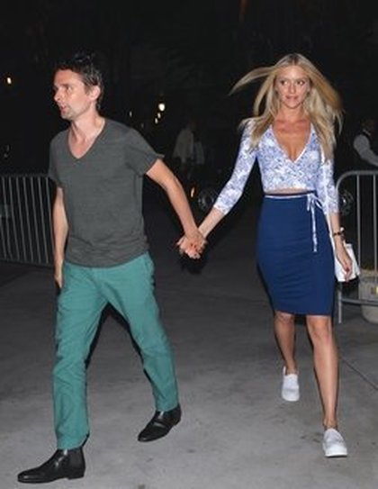 Matthew Bellamy et Elle Evans