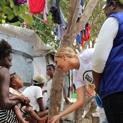 Beyoncé en voyage humanitaire à Haïti