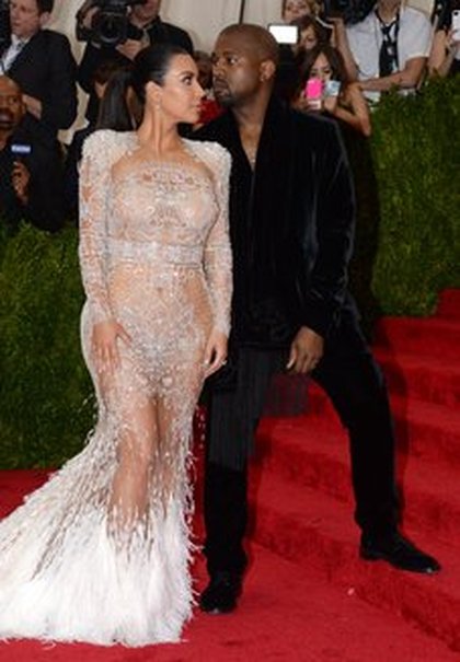 Kim et Kanye West - Met Gala 2015