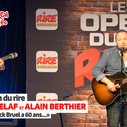 mea Oldelaf et Alain Berthier