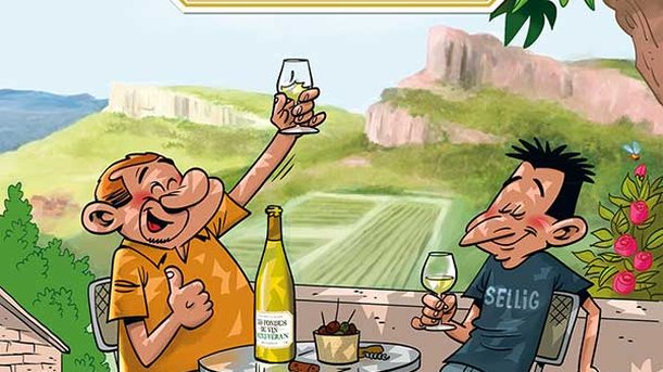 Jeu Concours - Les Fondus du vin - Saint-Véran - La BD à gagner