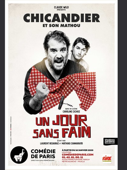 Chicandier - Comedie de paris - affiche hd